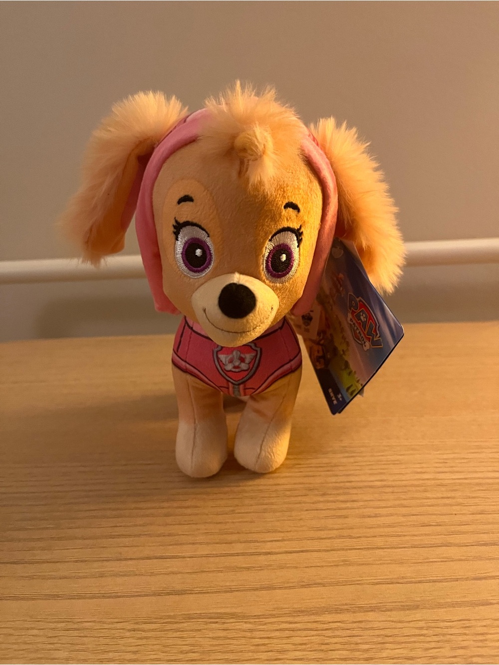 Paw Patrol Skye Plush Stuffed Animal 6 Inch Pink NWT